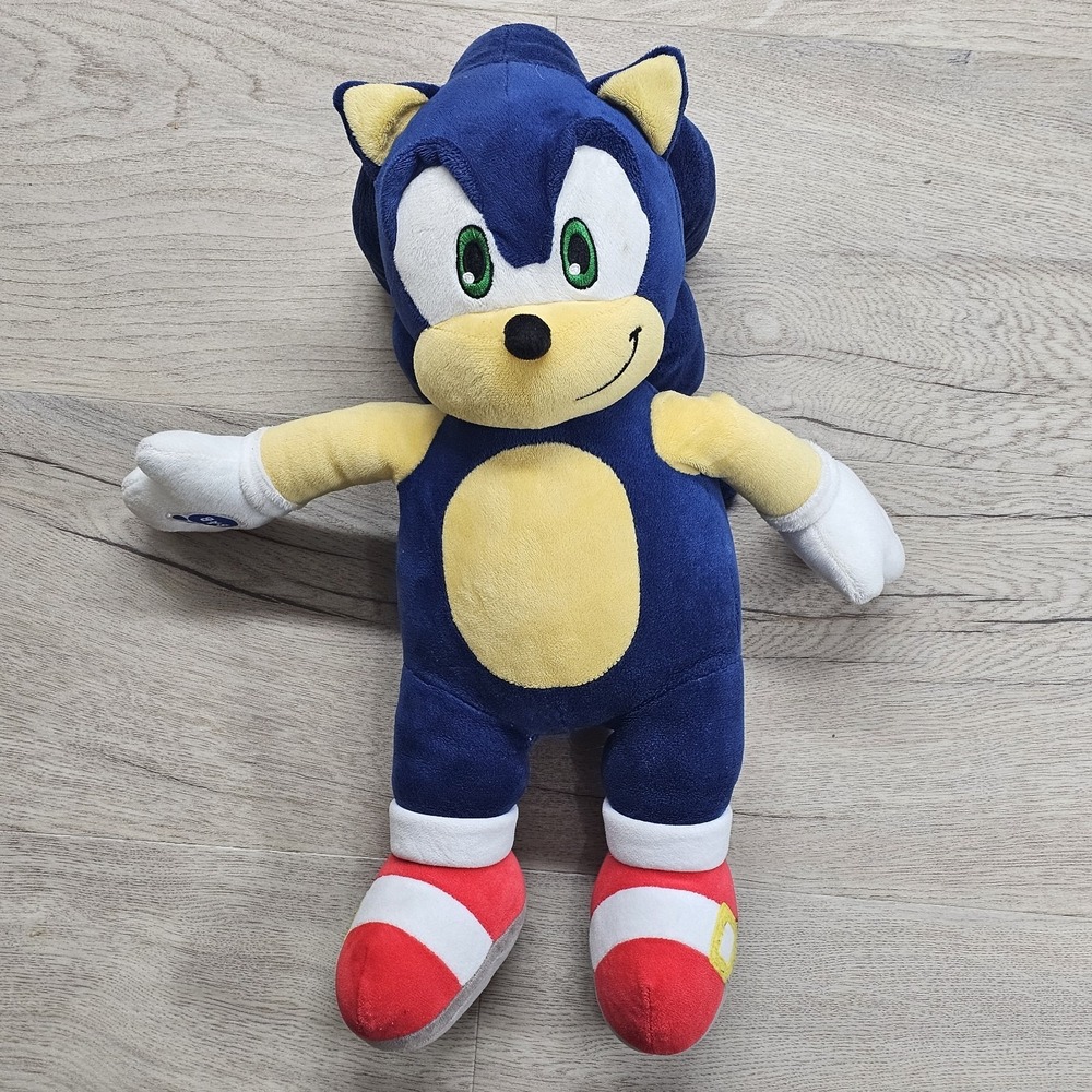 Sonic The Hedgehog Build A Bear 2016 Retired Sega Plush